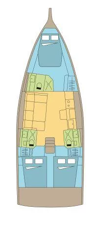 Dufour 41 - 3 cab. (NESOI)  - 1