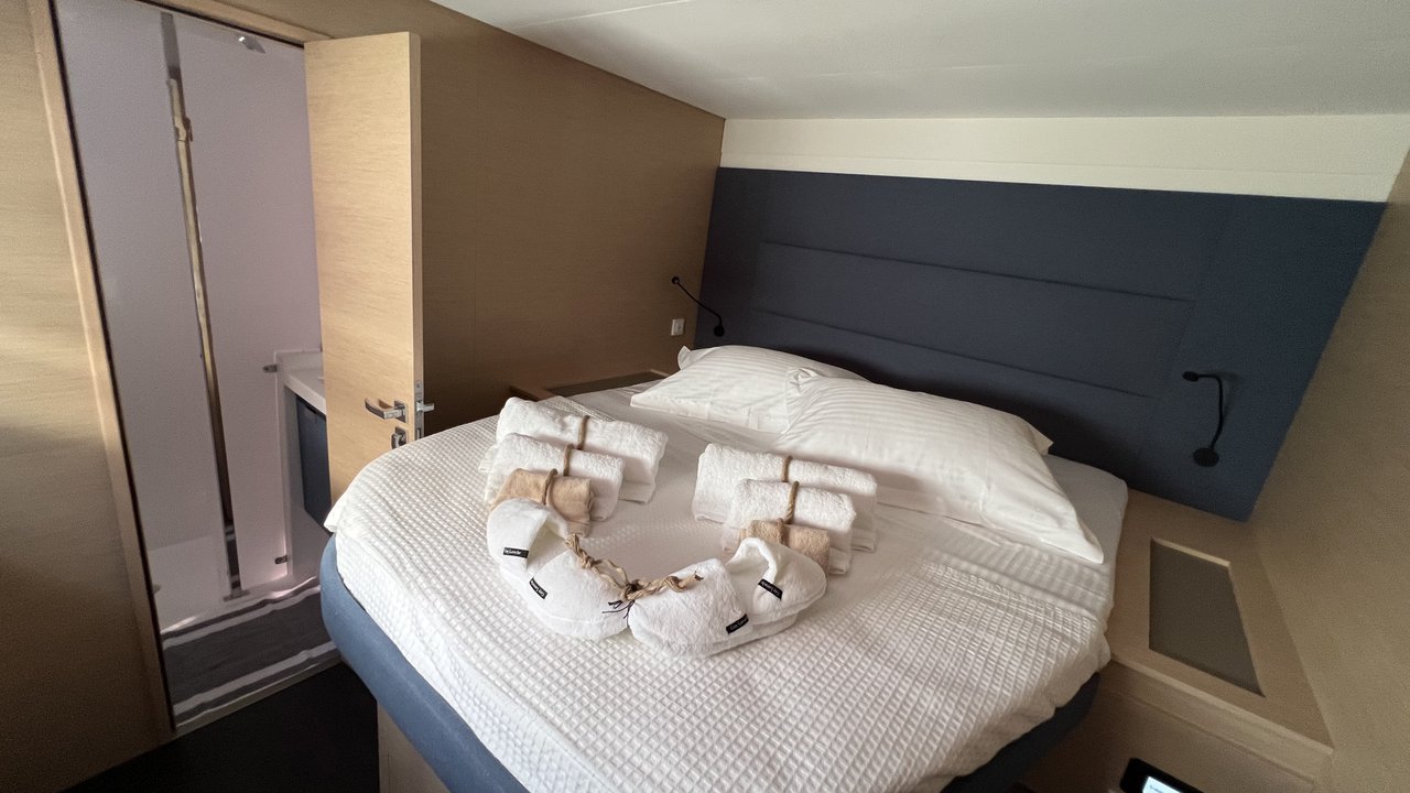 Photo #21 - Fountaine Pajot Aura 51 - 6 cab (Three Dee) in Lavrion - 39383