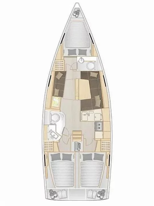 Hanse 388 (Abigail)  - 1