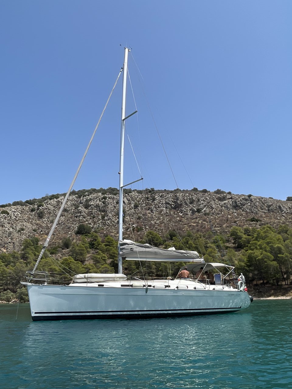Photo #3 - Cyclades 43.4 (Too Lucky) in Nikiti - 39433