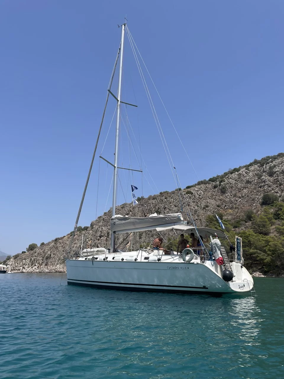 Cyclades 43.4 (Too Lucky)  - 3