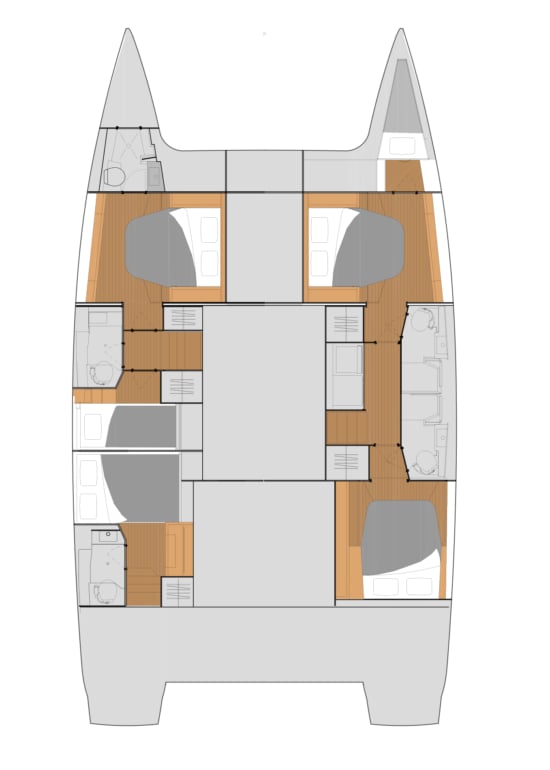 Photo #3 - Fountaine Pajot Tanna 47 - 5 cab. (Feeling Knotty) in St. Thomas - 39453