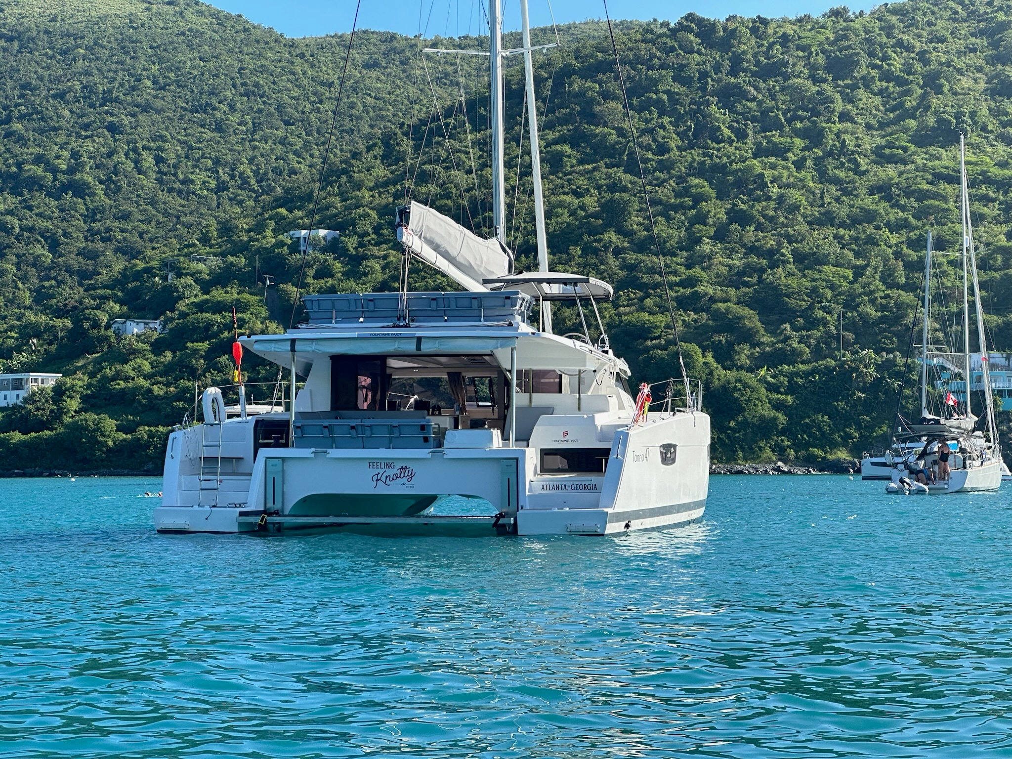 Photo #4 - Fountaine Pajot Tanna 47 - 5 cab. (Feeling Knotty) in St. Thomas - 39453