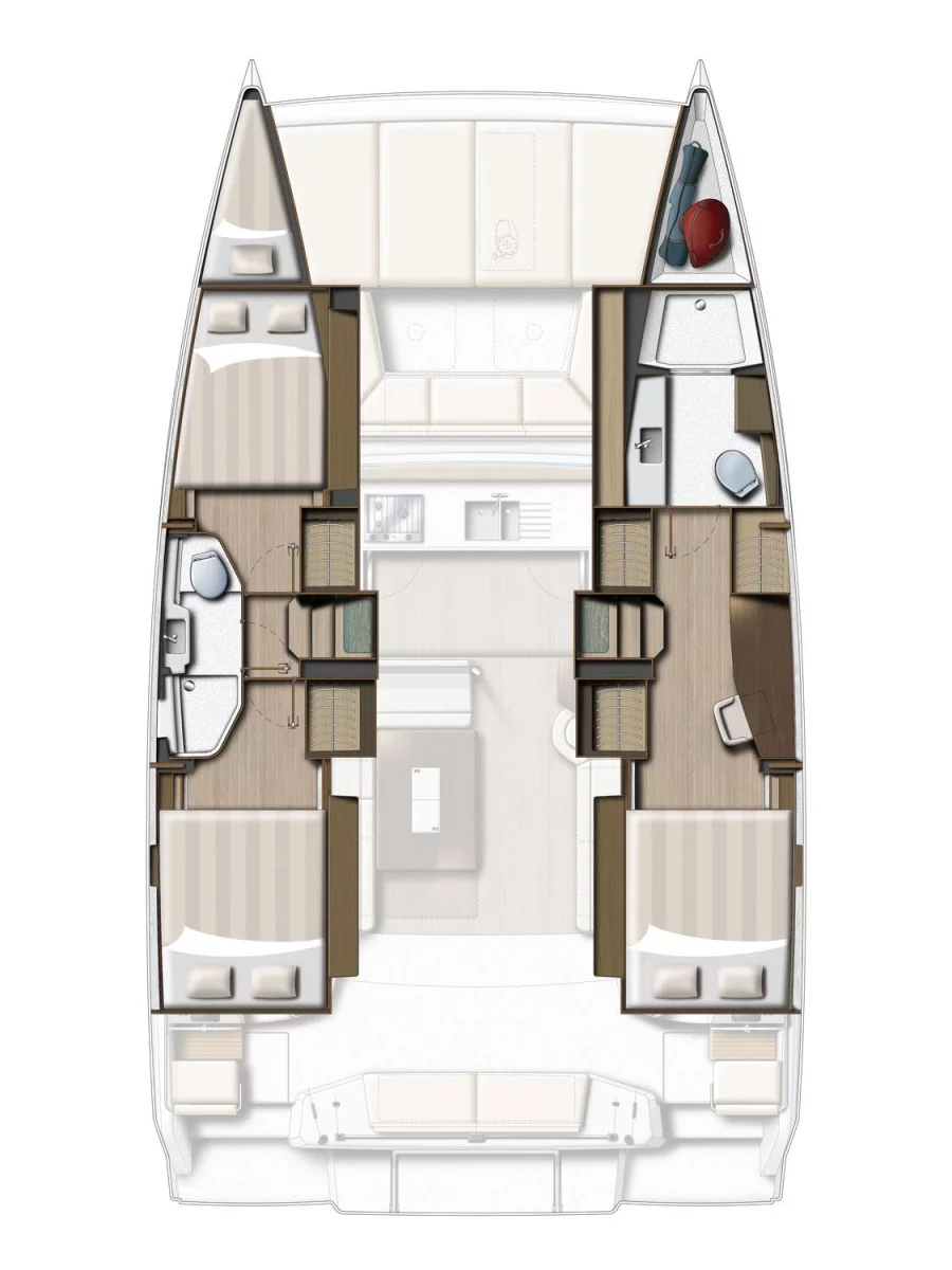 Bali Catsmart OW - 3 + 1 cab. (Gaja)  - 1