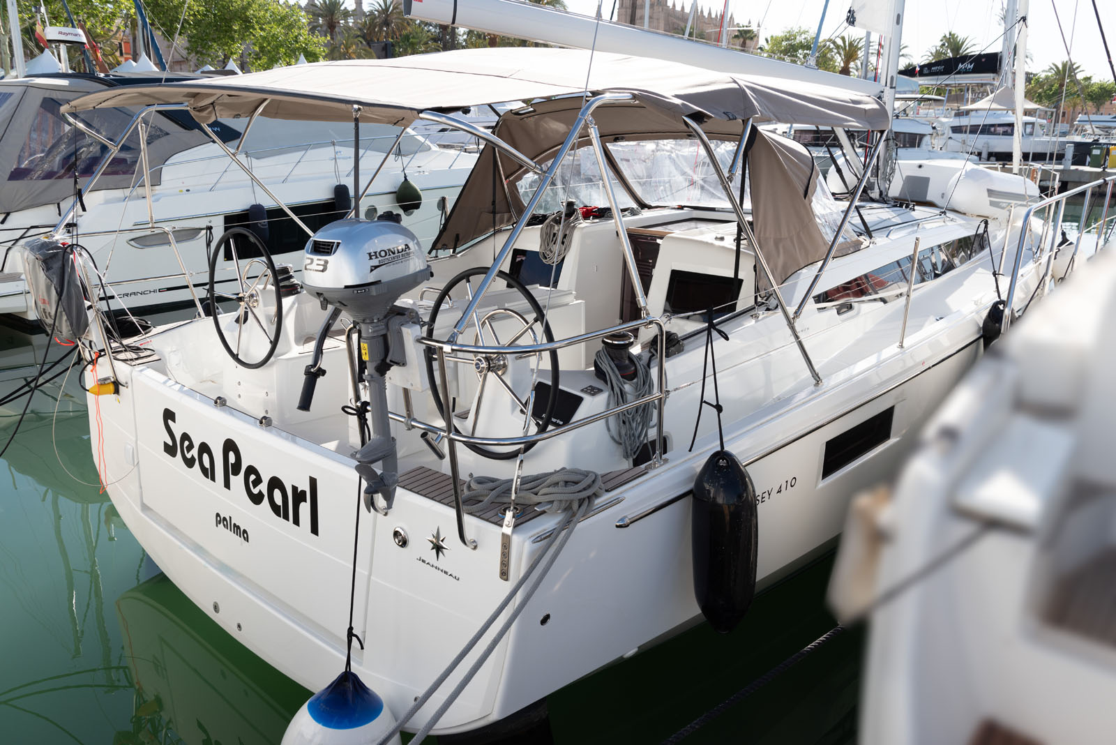 Photo #4 - Sun Odyssey 410 - 3 cab. (Sea Pearl) en Palma - 39506