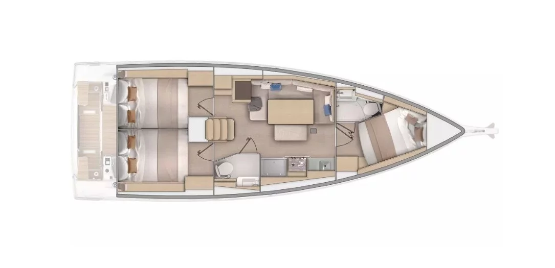 Oceanis 37.1 (First Dream)  - 1