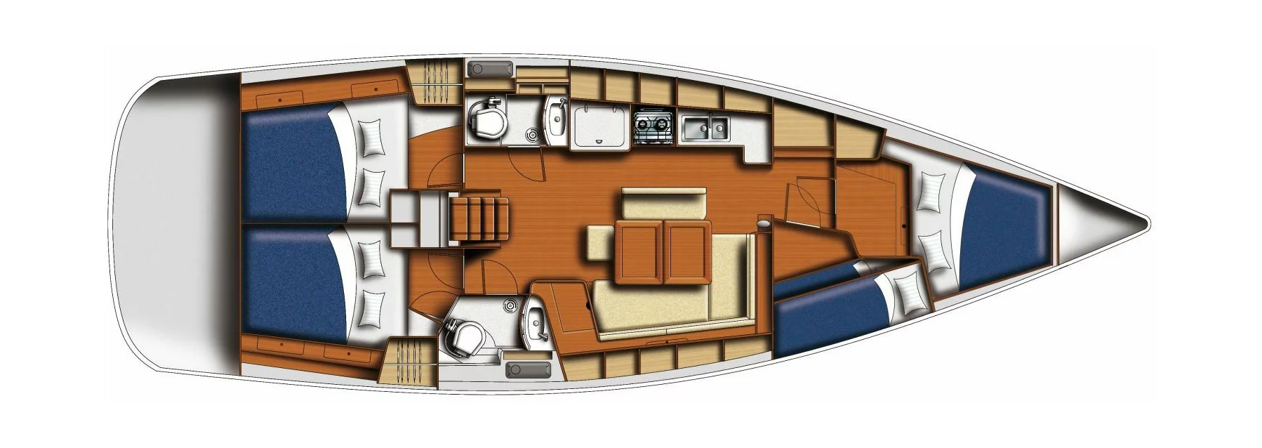 Oceanis 43 (Konstantinos)  - 1