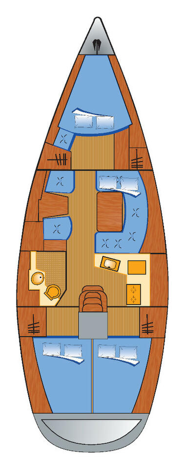 Photo #2 - Sun Odyssey 40 (Moulin Rouge) in Barth - 39548