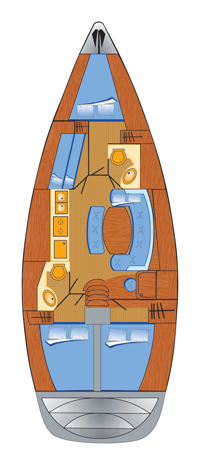 Photo #2 - Cyclades 43.4 (Fix) in  - 39556