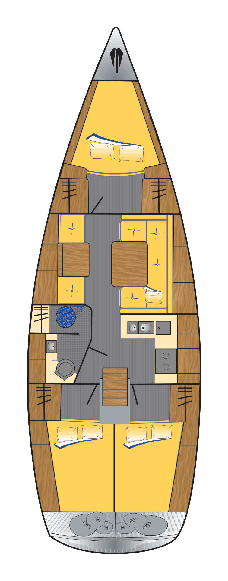 Photo #2 - Hanse 370 (Minie) in  - 39562