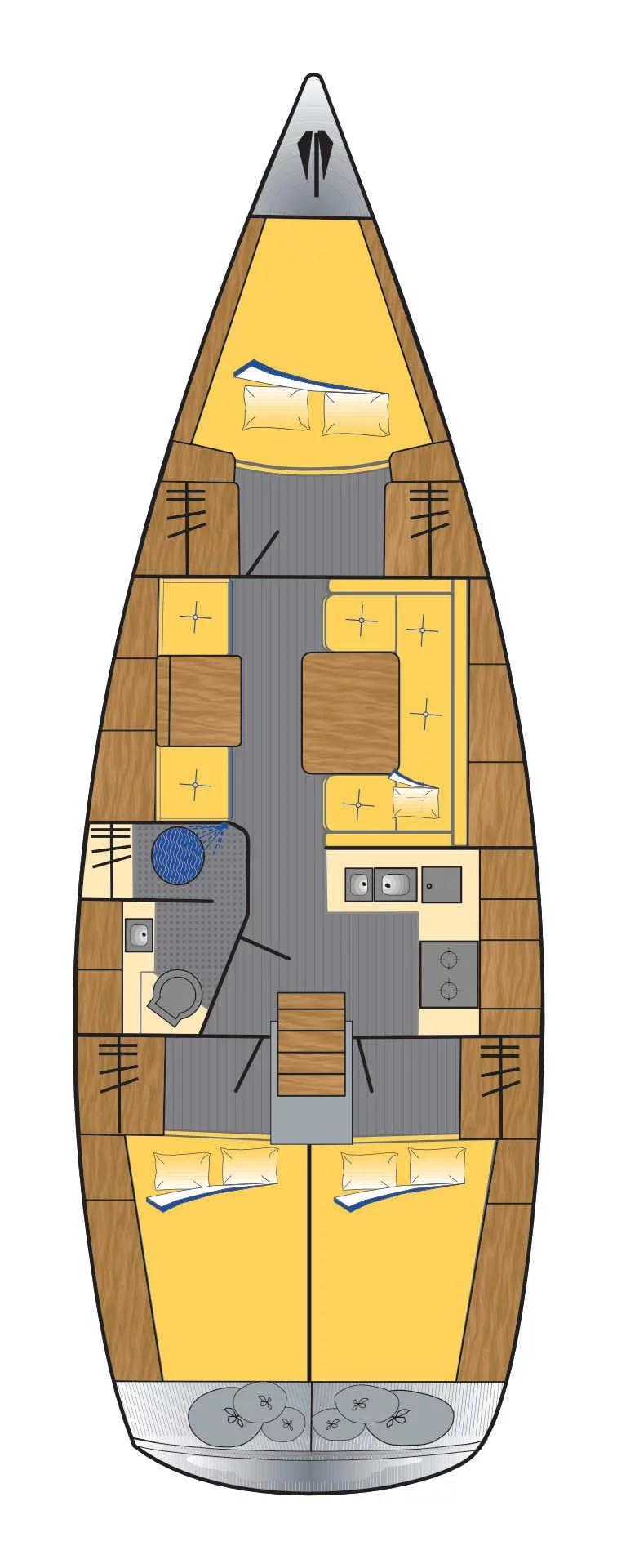 Hanse 370 (Minie)  - 1
