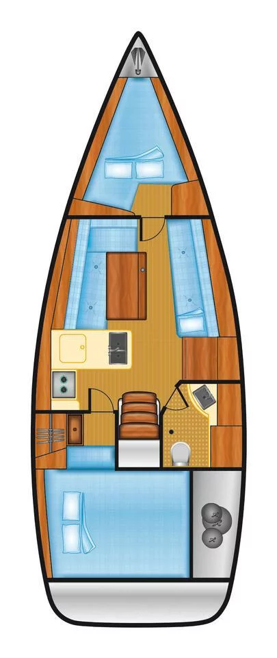 Oceanis 31 (Robben)  - 1