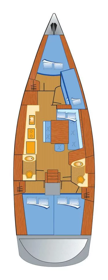 Oceanis 43 (Andrea)  - 1