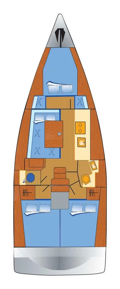 Oceanis 38 - 3 cab. (Ulysses)  - 1