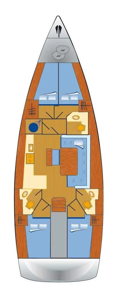 Bavaria Cruiser 46 - 4 cab. (Galaxy)  - 1