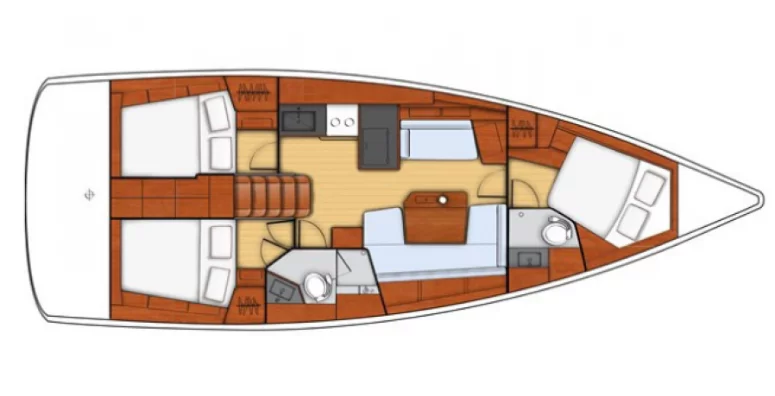 Oceanis 41.1 (Zoi)  - 1