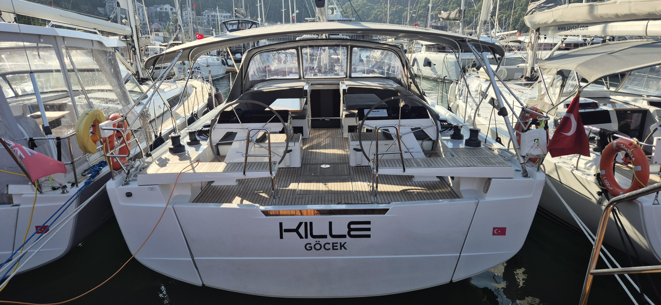 Photo #1 - Hanse 510 - 5 + 1 cab. (Kille) en Fethiye - 39628
