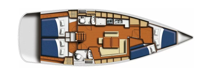 Oceanis 43 (Belamour)  - 1