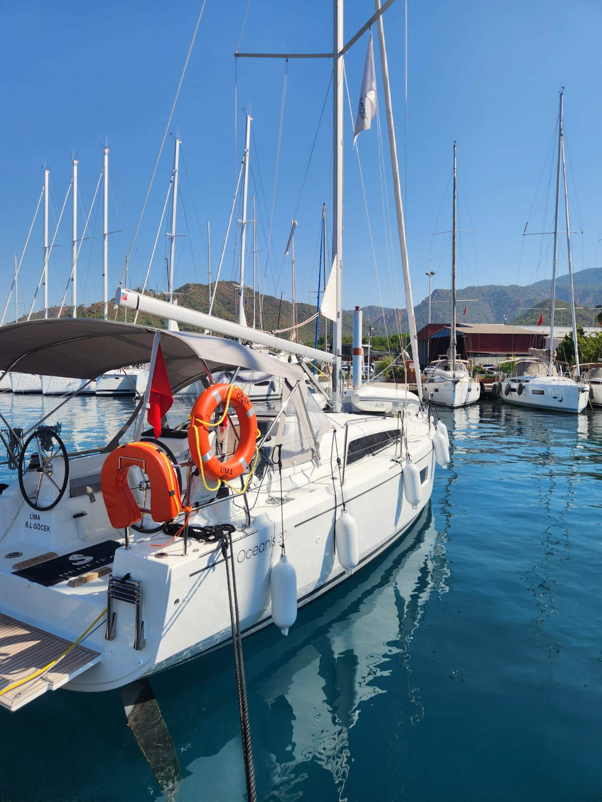 Photo #9 - Oceanis 30.1 (Lima) in Marmaris - 39755