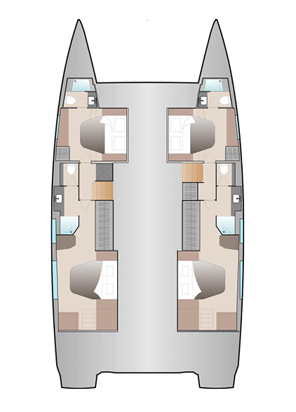 Photo #2 - Fountaine Pajot Aura 51 (Princess) in Trogir - 39789