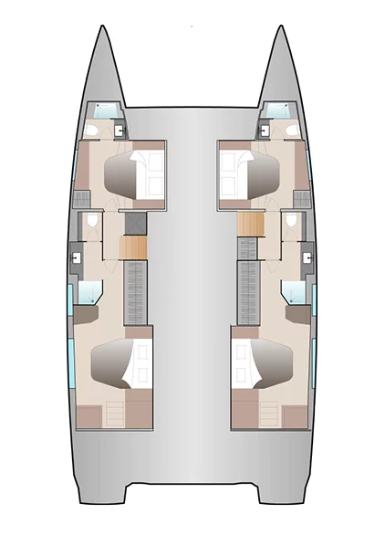 Fountaine Pajot Aura 51 (Princess)  - 1