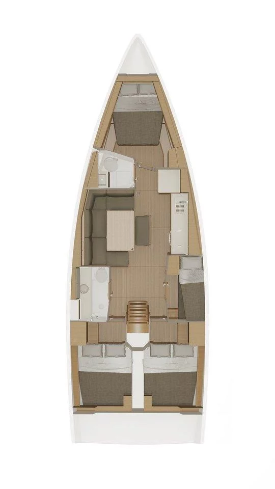 Dufour 430 GL (Sea Cloud 1)  - 4