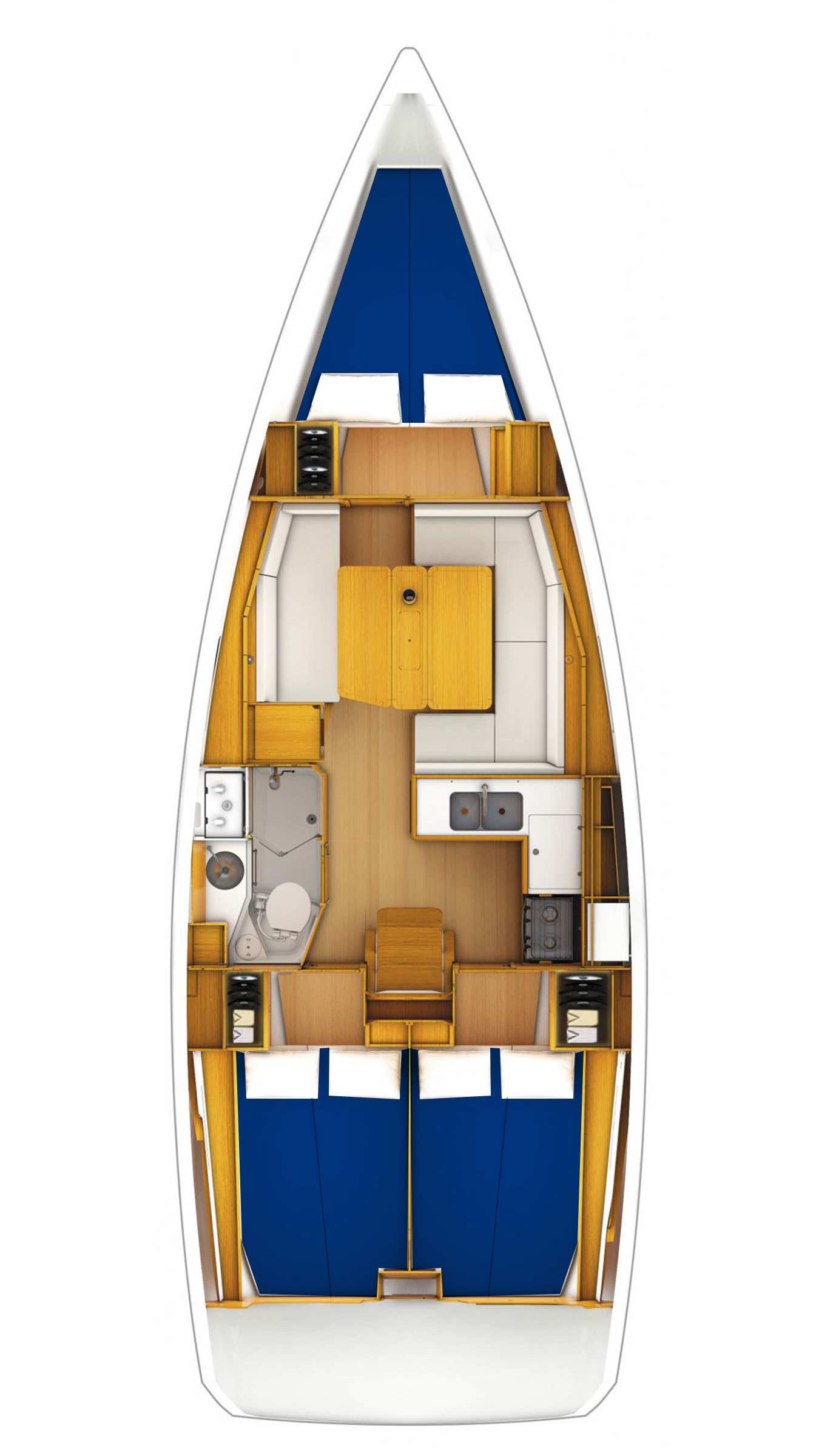 Photo #2 - Sun Odyssey 389 (Islanders) in Mali Losinj - 39857