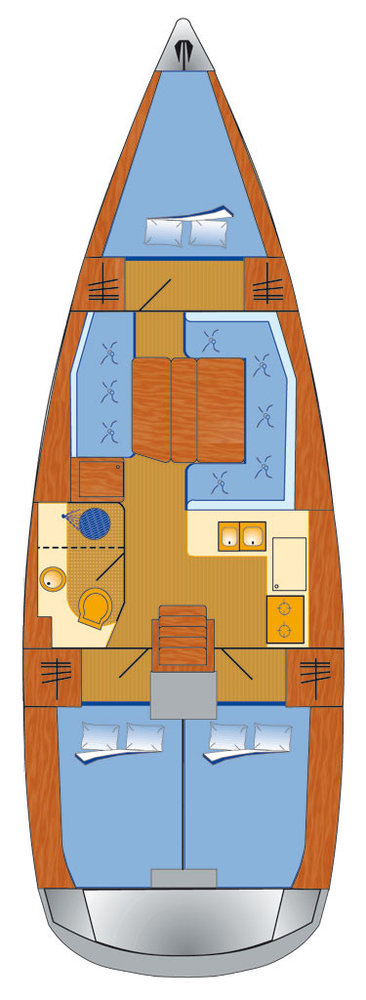 Photo #2 - Sun Odyssey 389 (Tina) in Pula - 39893