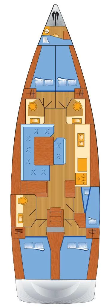 Sun Odyssey 519 - 5 + 1 cab. (Elsa)  - 1