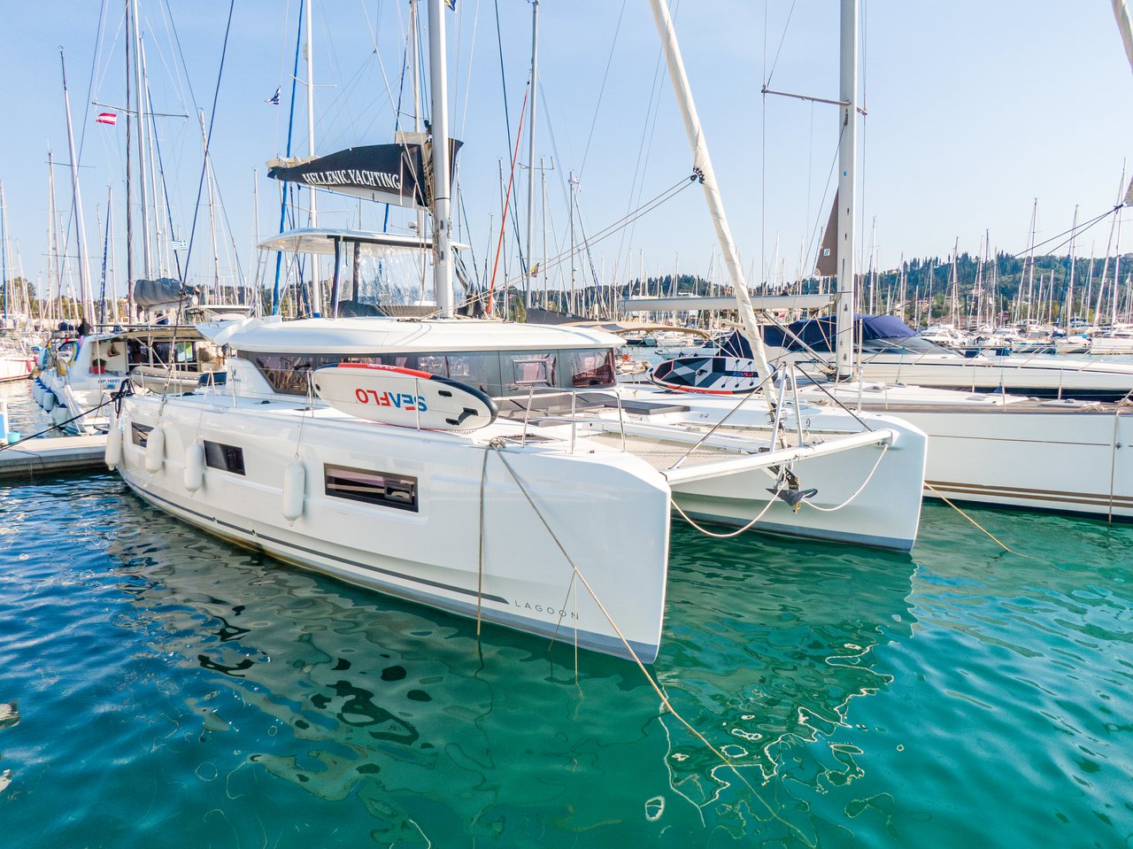 Photo #1 - Lagoon 46 - 4 + 1 cab. (Enjoy) en Corfou - 39932