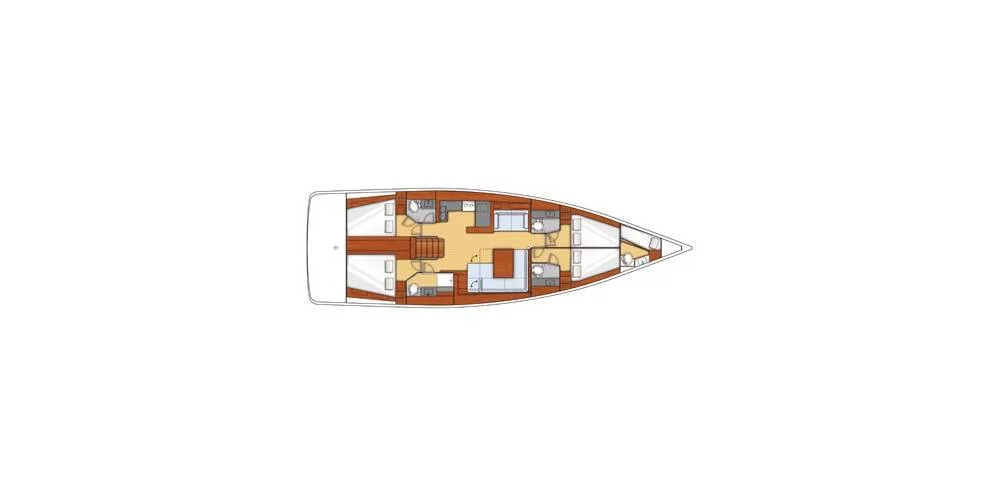Oceanis 55 - 4 + 1 cab. (Esther)  - 1