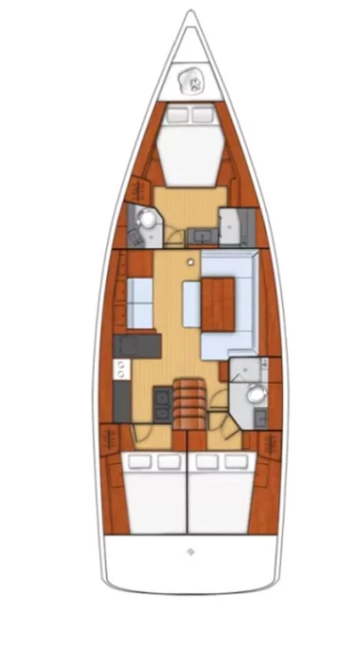 Oceanis 48 - 3 cab. (Dream Atlas)  - 1