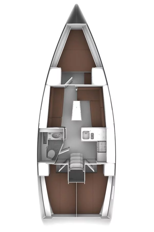 Bavaria Cruiser 37 - 3 cab. (Jugo)  - 1