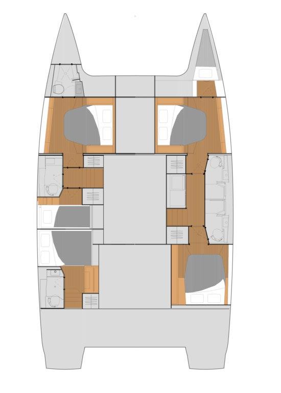 Photo #2 - Fountaine Pajot Tanna 47 - 5 cab. (Stargazer) en Road Town - 40151