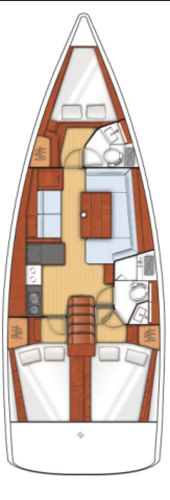 Oceanis 41 (Tina)  - 1