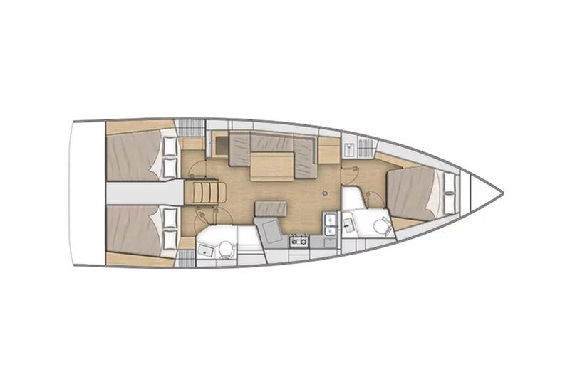 Oceanis 40.1 - 3 cab. (Ariadne)  - 1