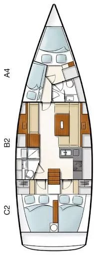 Hanse 430 E (Astraios)  - 1