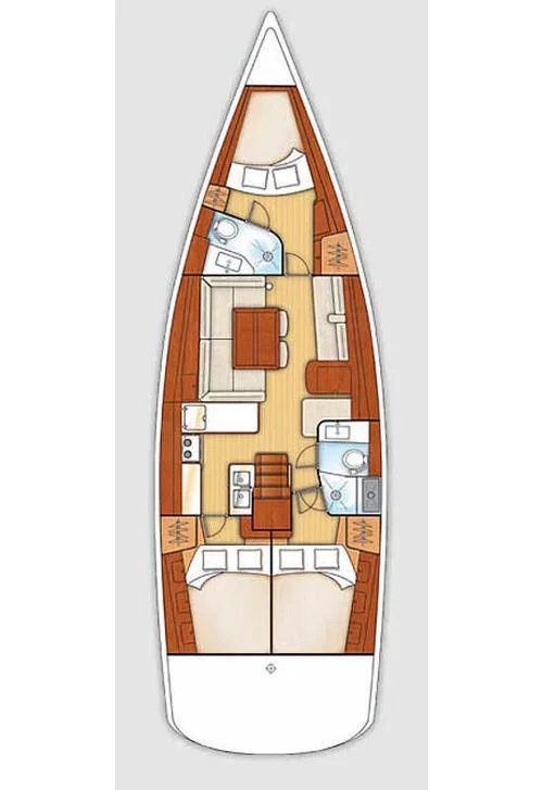 Oceanis 46 - 3 cab. (Sirena)  - 1