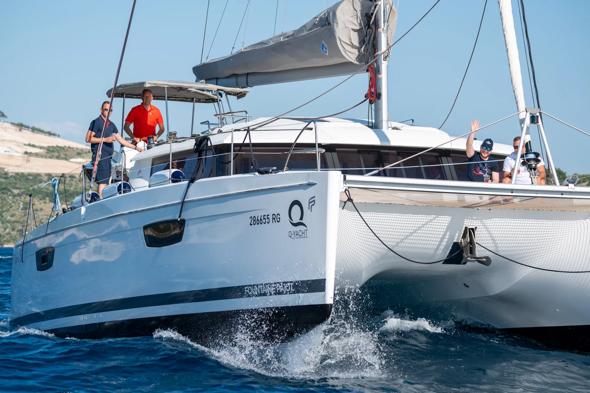 Fountaine Pajot Saba 50 - 4 + 2 cab. (Franco Nero)  - 0