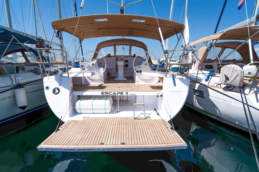 Photo #1 - Elan Impression 50 - 5 + 1 cab. (Escape II) in Biograd - 40326