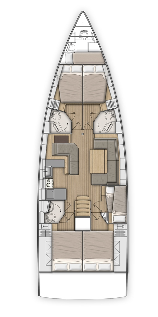 Photo #2 - Oceanis 51.1 (KOS 51.3) in Atene - 40355