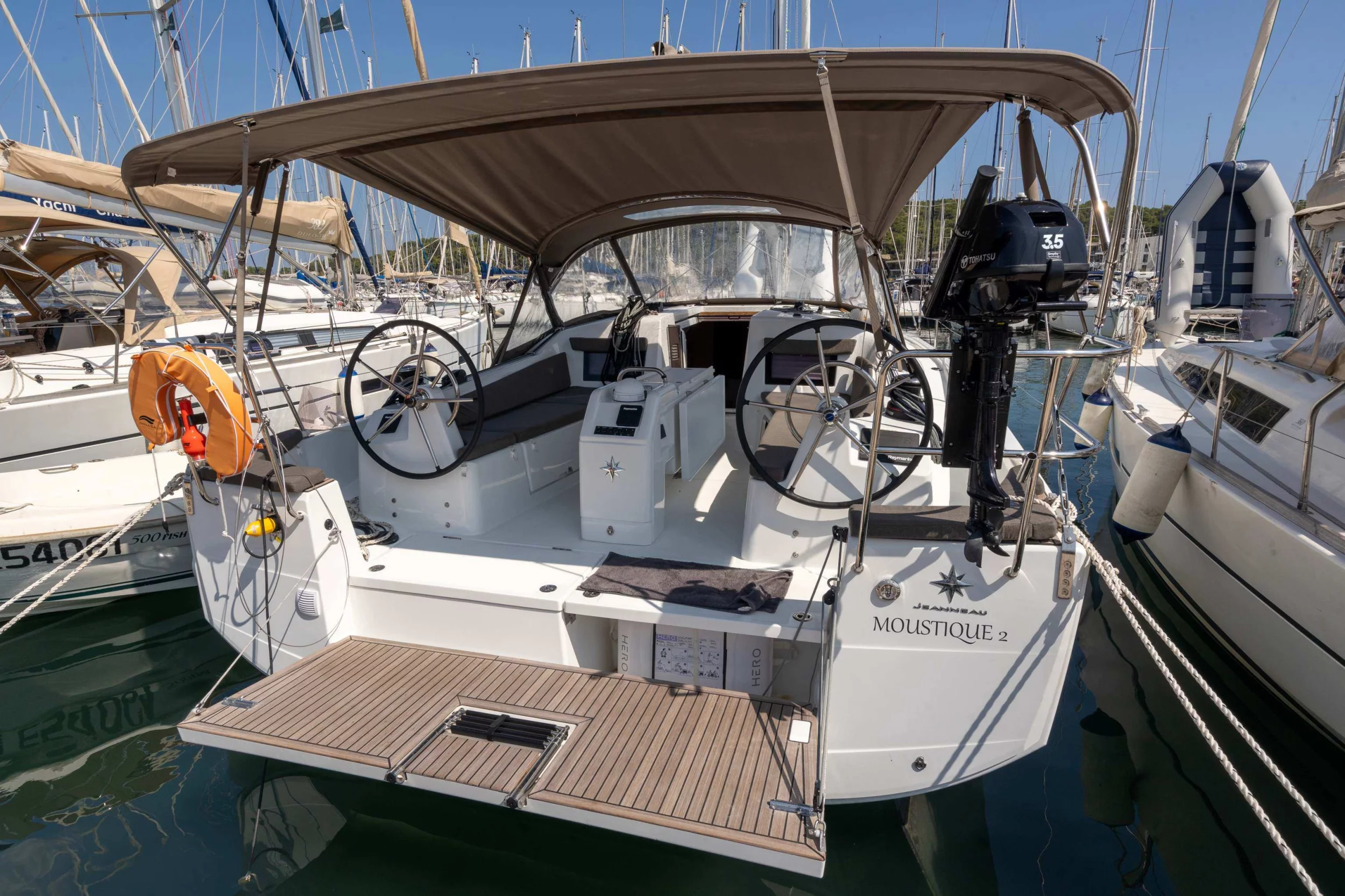 Sun Odyssey 410 - 3 cab. (MOUSTIQUE II)  - 0