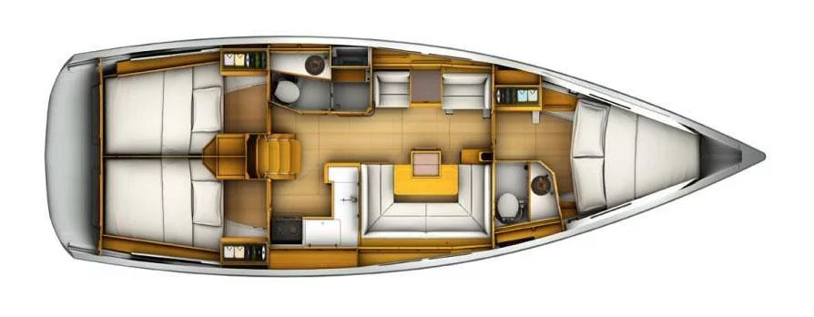Sun Odyssey 419 - 3 cab. (Geva I)  - 1