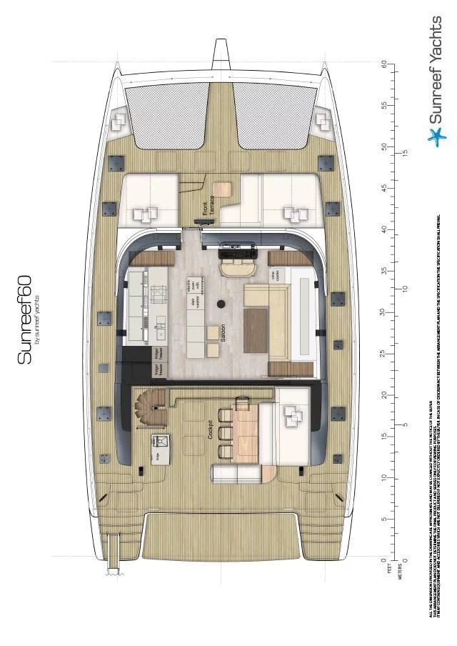 Sunreef 60 (Dessus)  - 2