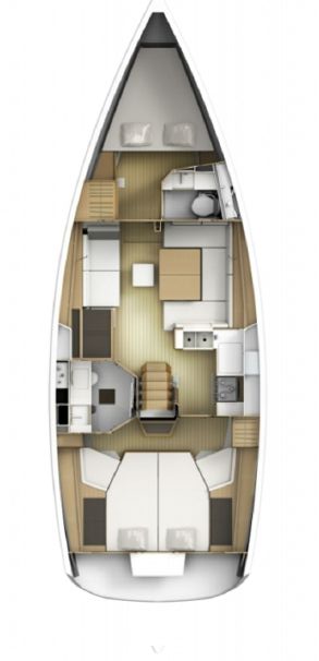 Photo #2 - Sun Odyssey 41DS (Honeypot) in Gocek - 40650