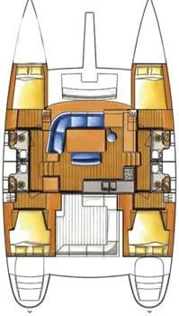 Lagoon 440 - 4 cab. (Manatee)  - 1