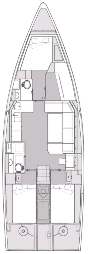 Elan Impression 45 - 4 cab. (Skipper's Girl)  - 1
