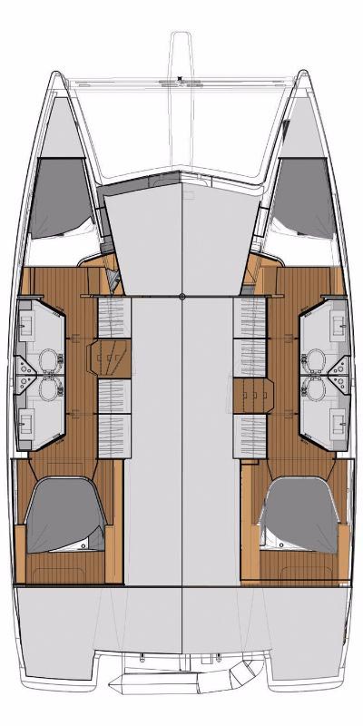 Photo #2 - Fountaine Pajot Lucia 40 - 4 cab. (Tu Tamo 2) in Pula - 40722