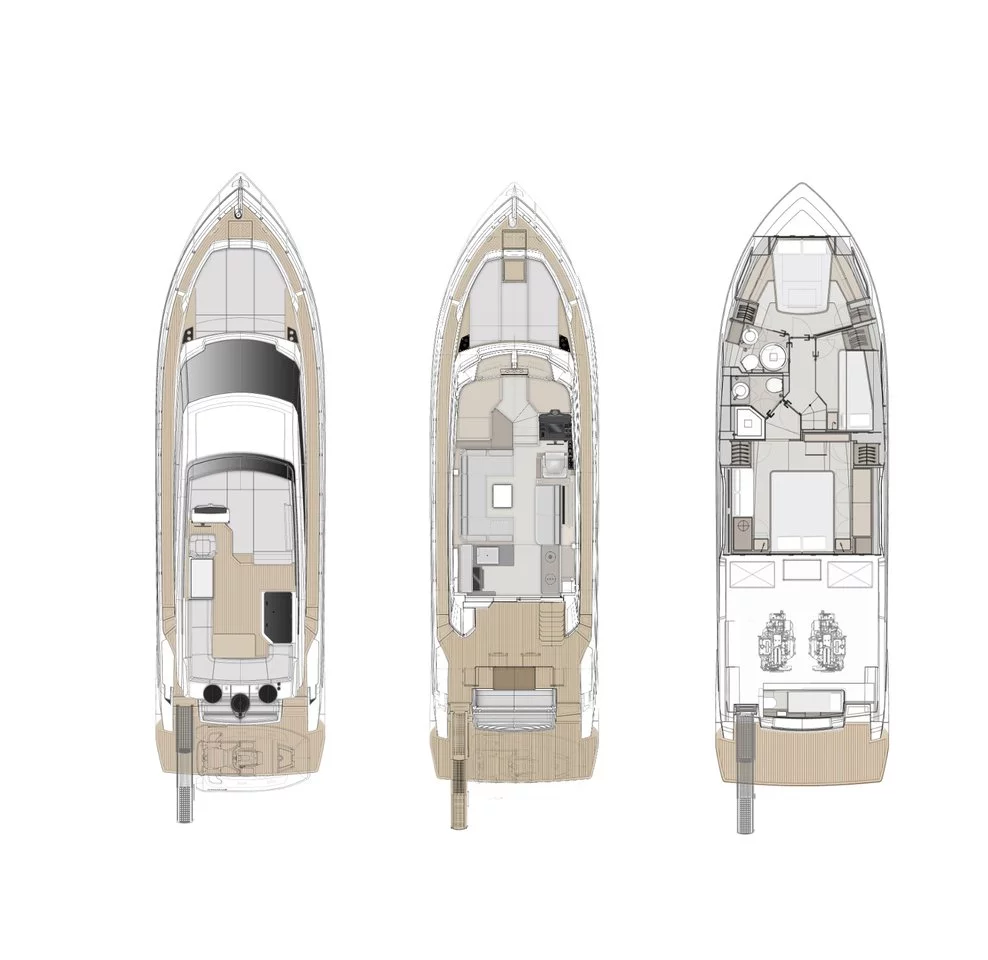 Ferretti Yachts 500 - 3 + 1 cab (Roch Antonio)  - 1