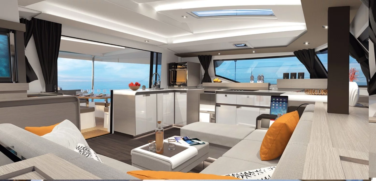 Fountaine Pajot Elba 45 - 4 + 2 cab. (BLUE VELVET)  - 6
